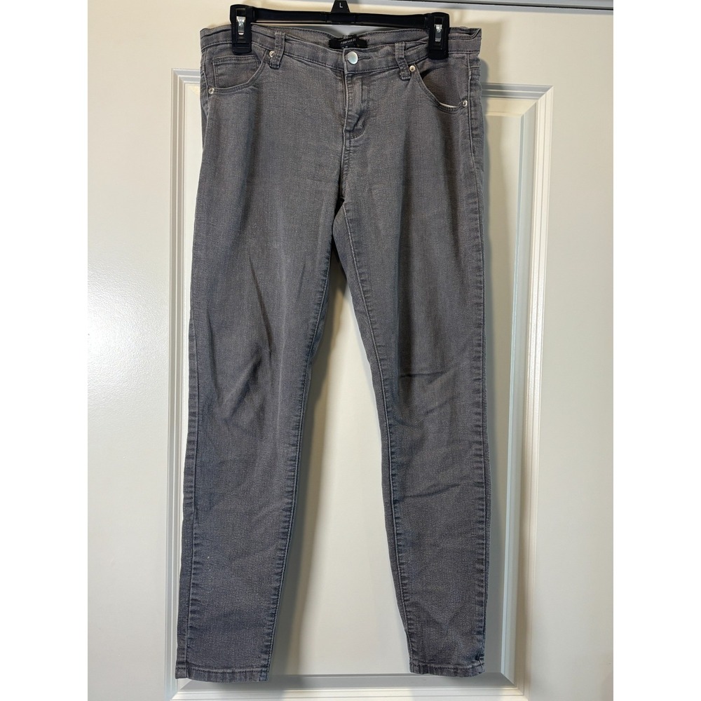 Forever 21 Dafina Skinny Jeans Womens 28 Gray Denim‎ Stretch Classic Casual Wear